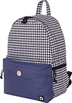Рюкзак Brauberg универсальный, SYDNEY White&blue, 38х27х12 см, 228840 рюкзак для ноутбука lamark b125 blue 15 6
