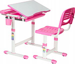 Комплект парта + стул трансформеры FunDesk Cantare Pink , 515721