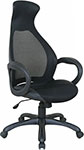 Кресло Brabix PREMIUM ''Genesis EX-517'', пластик черный, ткань/экокожа/сетка черная, 531574 кресло офисное brabix strike ex 525 экокожа черная 531382