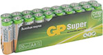 

Набор батареек GP Super Alkaline АА (LR6) 20шт/уп. 15A-2CRVS20 240/960