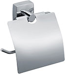 Держатель для туалетной бумаги Fixsen Kvadro, с крышкой (FX-61310)