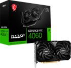 

Видеокарта MSI GeForce RTX 4060 VENTUS 2X BLACK 8G OC, Черный