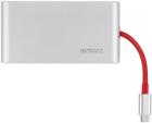 

Хаб USB Type-C Rombica Hermes, красный (TC-00253)