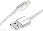 

Кабель Ugreen US199 (60161) Lightning to USB-A 2.0 Cable, 1 м, серебристый