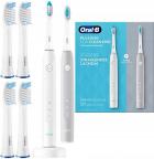 

Электрическая зубная щетка Oral-B Pulsonic Slim Clean 2900 duo, белый/серый