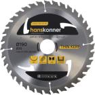 

Пильный диск по дереву Hanskonner THIN KERF, 190x30 мм, 36 зубьев (H9022-190-30-36T)