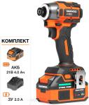 

Винтоверт ударный аккумуляторный Daewoo DAX 3521Li SET