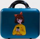 

Сумка дорожная с креплением на чемодан Lats Бьюти кейс, Аниме 2, синий