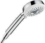 фото Ручной душ hansgrohe crometta multi &#216 100 мм 3 режима 19 л/мин 26 823 400