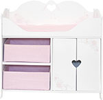 фото Кроватка-шкаф paremo для кукол серия ''розали'' цвет бьянка