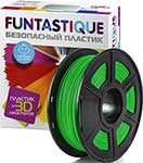 Пластик в катушке Funtastique ABS,1.75 мм,1 кг, цвет зелёный пигмент pla пластик в катушке funtastique pla 1kg gy 1 75 мм 1 кг серый