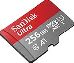 Карта памяти Sandisk Ultra microSD 256ГБ (120МБ/с  C10  UHS1  A1) SDSQUA4-256G-GN6MA