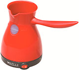 Кофеварка Kelli KL-1445 Красный электрическая турка kelli tkl 1445w белая