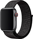 Ремешок для смарт-часов TFN AW Nylon 38/40 C16 black for apple watch ultra 49mm hybrid braid nylon silicone watch band black