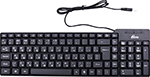 Проводная клавиатура Ritmix RKB-100 проводная клавиатура ritmix плоская rkb 400 grey