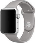 

Силиконовый спортивный ремешок Moonfish для Apple Watch 42/44 мм серый бетон MF AWS SL44 Concrete