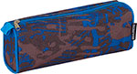 Пенал-косметичка Brauberg полиэстер, серый/голубой, ''Элемент'', 21х6х8 см, 223905 пенал косметичка центрум 21 x4x5cм пвх полиэстер 89582