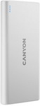 

Внешний аккумулятор с дополнительный входом Lightning Canyon PB-108 10000 мАч 2*USB-A 5В/21А белый CNE-CPB1008W
