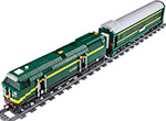 

Конструктор Mould King 12001 поезд 2086 деталей аккумулятор 550мАч