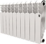 Водяной радиатор отопления Royal Thermo Revolution Bimetall 350 - 10 секц. водяной радиатор отопления royal thermo revolution 350 6 секц