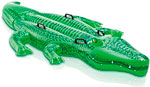 Надувная игрушка-наездник Intex 203х114см ''Крокодил'' от 3 лет, 58562 мягкая игрушка крокодил сэм большой 100 см