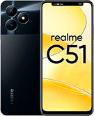Смартфон Realme C51 (RMX3830) 128Gb 4Gb черный смартфон realme с51 4 128 гб rmx3830 зеленый