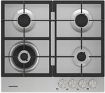 

Газовая варочная панель Grundig GIGA 6234250 X, Нержавеющая сталь