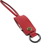 

Кабель-брелок mObility USB - Lightning, 25 см, красный