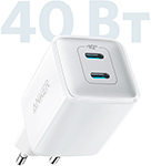 Зарядное устройство ANKER Nano Pro (A2038) White/белый зарядное устройство anker nano ii 65w b2b europe   a2663g11