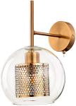 

Бра Arte Lamp A7620AP-1AB, античная бронза, Бронза/прозрачный