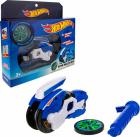 

Игровой набор 1 Toy Hot Wheels, Spin Racer, Ночной Форсаж с диском, 12 см, синий Т19366