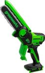 Цепная пила аккумуляторная Greenworks GD24CSMNX, 24V, 15см, бесщеточная c 1хАКБ, 2Ач и ЗУ (2008707UA), зеленый