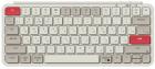 

Беспроводная ультратонкая клавиатура Keychron B1 Pro, 77 клавиш, ножничные переключатели, цвет Retro Red, Белый/красный/серый