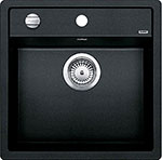 Кухонная мойка Blanco DALAGO 5 SILGRANIT антрацит с клапаном-автоматом кухонная мойка blanco metra 6s compact silgranit антрацит