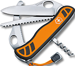 

Нож перочинный Victorinox Hunter XT 111 мм 6 функций с фиксатором лезвия оранжевый с чёрным