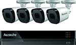 Комплект видеонаблюдения Falcon Eye FE-1108MHD KIT SMART 8.4 муляж камеры видеонаблюдения муляж carcam cam 801