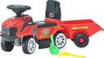 Детская каталка Everflo Tractor ЕС-913Т red c прицепом