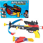 

Арбалет 1 Toy Арбалет с ИК прицелом, стрелы, колчан, мишень, 51х6,5х33см, в коробке