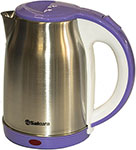 Чайник электрический Sakura SA-2147P чайник электрический sakura sa 2147p 1 8 л серебристый фиолетовый