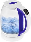 Чайник электрический Kitfort KT-6140-1 бело-фиолетовый