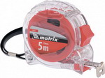 

Рулетка Matrix 31073 Crystal, 5 м х 25 мм, корпус из поликарбоната