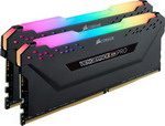 

Оперативная память Corsair DDR4 2x8Gb 3200MHz CMW16GX4M2C3200C16 Vengeance RGB Pro RTL PC4-25600 CL16 DIMM 288-pin, Черный