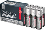 Батарейки алкалиновые Energy Pro LR6/16S (АА), 16 шт.