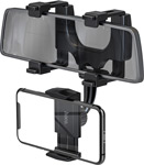 Держатель Hoco RH5 для смартфона, крепление на внутрисалонное зеркало, черный панорамное внутрисалонное выпуклое зеркало heyner