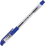 Ручка шариковая Brauberg Max-Oil, синяя, комплект 12 штук, 0,35 мм (880011) ручка шариковая brauberg extra glide gt tone orange синяя выгодный комплект 12 штук 0 35 мм 880179