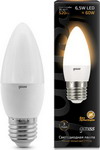 

Лампа GAUSS LED Свеча E27 6.5W 520lm 2700К 103102107 Упаковка 10шт