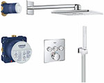 

Набор Grohe GRT SmCtr Душ_THM-3 квд в310 и р.душ 34706000