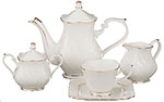 

Чайный сервиз на 6 персон Porcelain 15 пр. AM-264-734