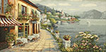 

Картина Le Gobelin Озеро Комо 6081 100х50 2951