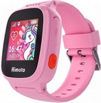 Детские часы с GPS поиском Aimoto Kid Кнопка жизни Единорог розовый  8001101